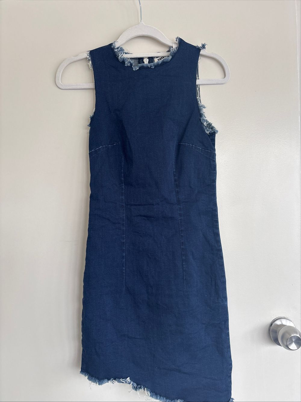 tally weijl denim dress Denim Balloon Mini Dress