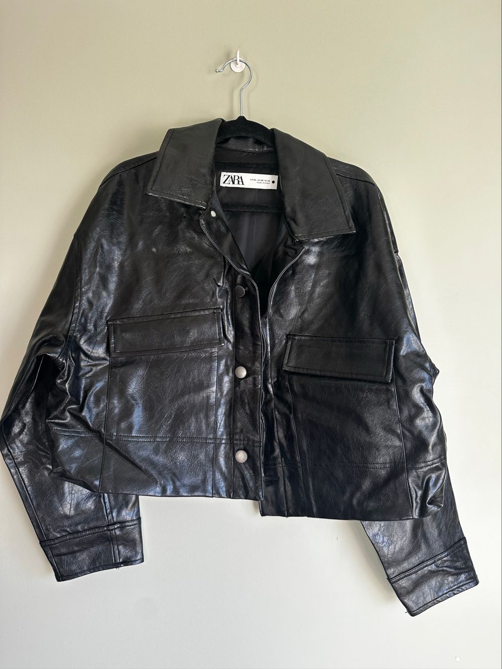 Leather Look Jacket