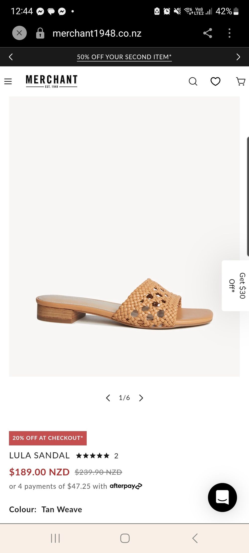 Isabella Anselmi Lula Sandals
