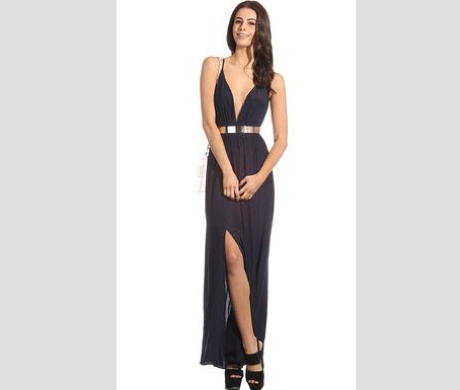 Lucy in the Sky - White Closet Party Perfection Dress Navy on Designer  Wardrobe