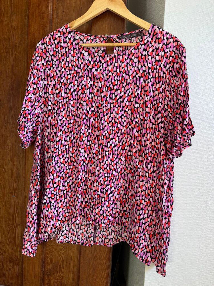 Mister Zimi confetti Print Top