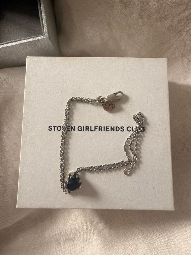 Stolen Girlfriends Club Love Claw Bracelet - Sterling Silver & Onyx
