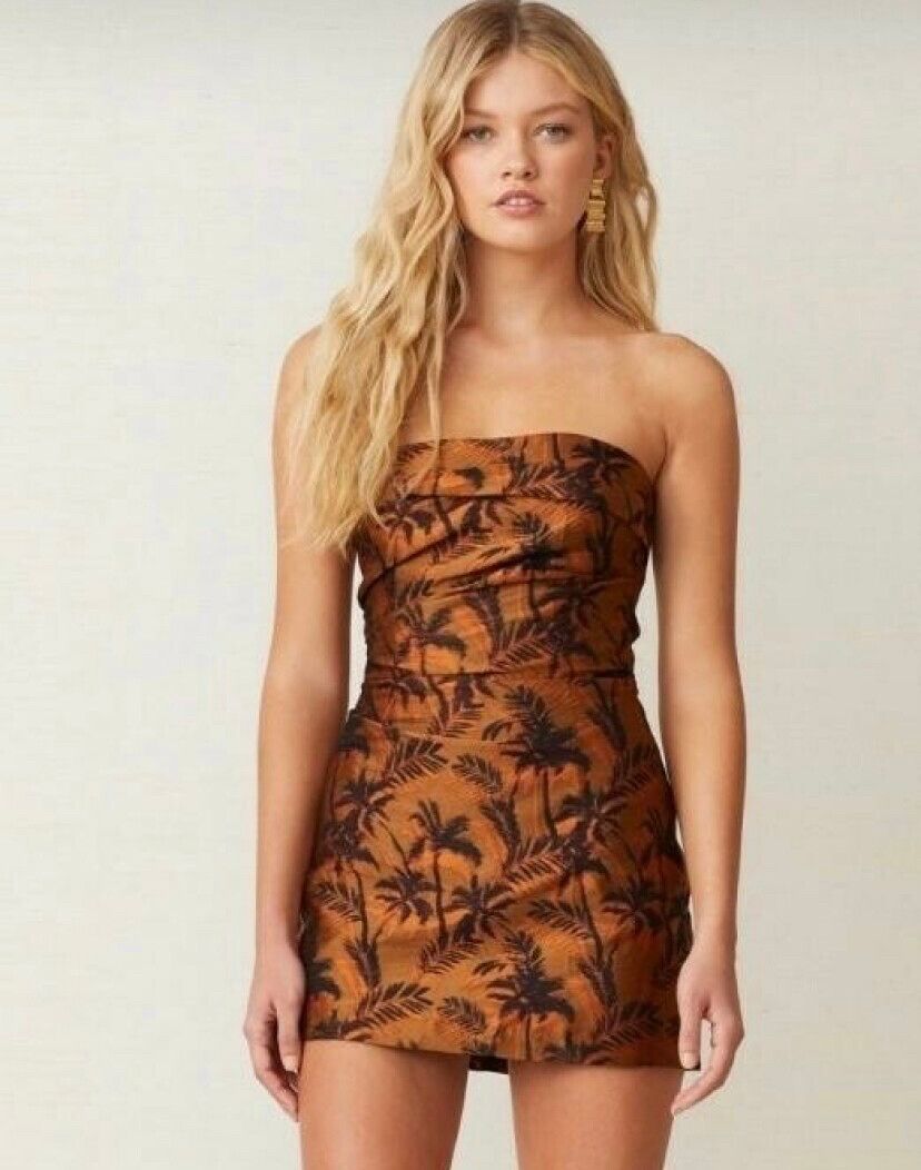 knee length dresses for ladies Bec & Bridge Clover Mini Dress (For Hire) – EKOLUV main image 0