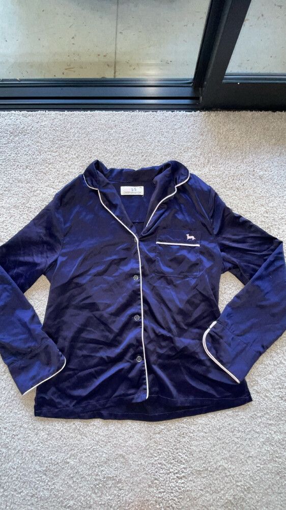 Peter Alexander Navy Shirt Size XS