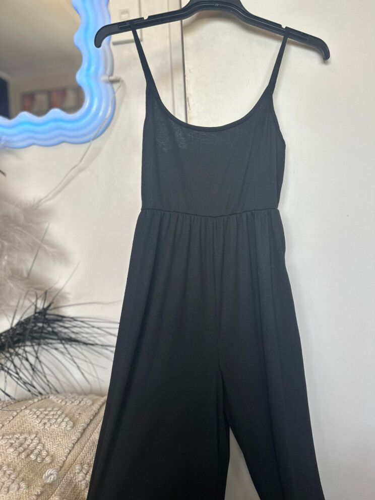 Shein Black Jumpsuit Petite M