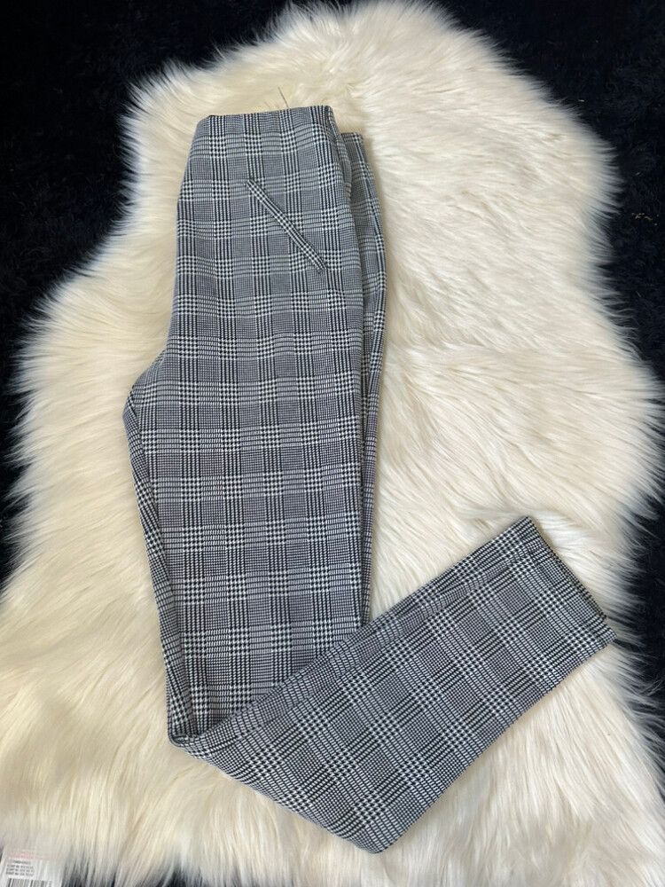 Glassons Grey Plaid Pants