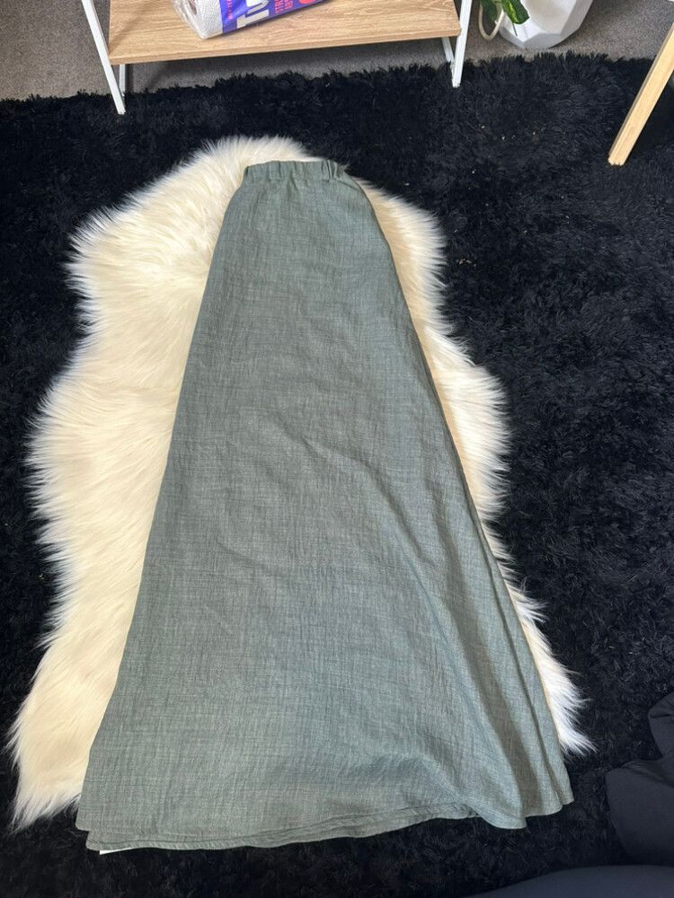 Shein Green Maxi Skirt