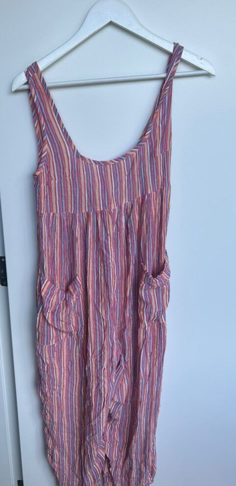 Colourful Stripy Jumpsuit