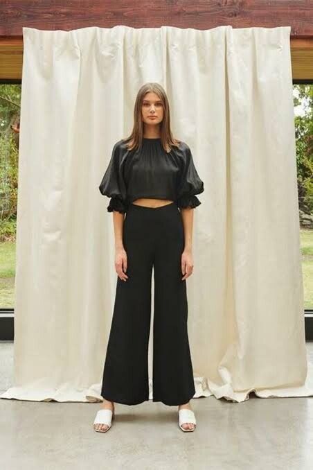 Caitlin crisp crescent pant