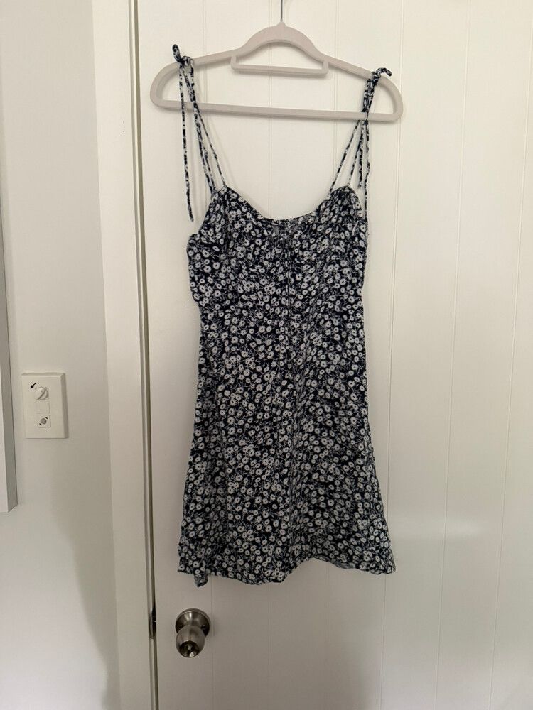 Beginning Boutique Navy Floral Dress