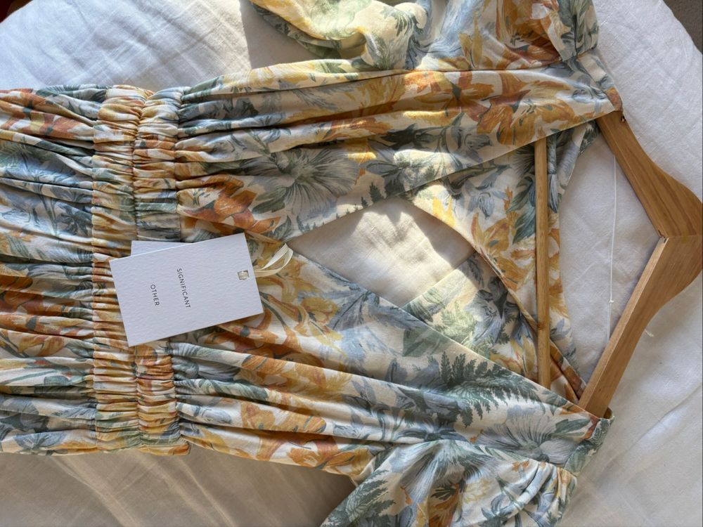 Significant Other Floral Maxi Dress