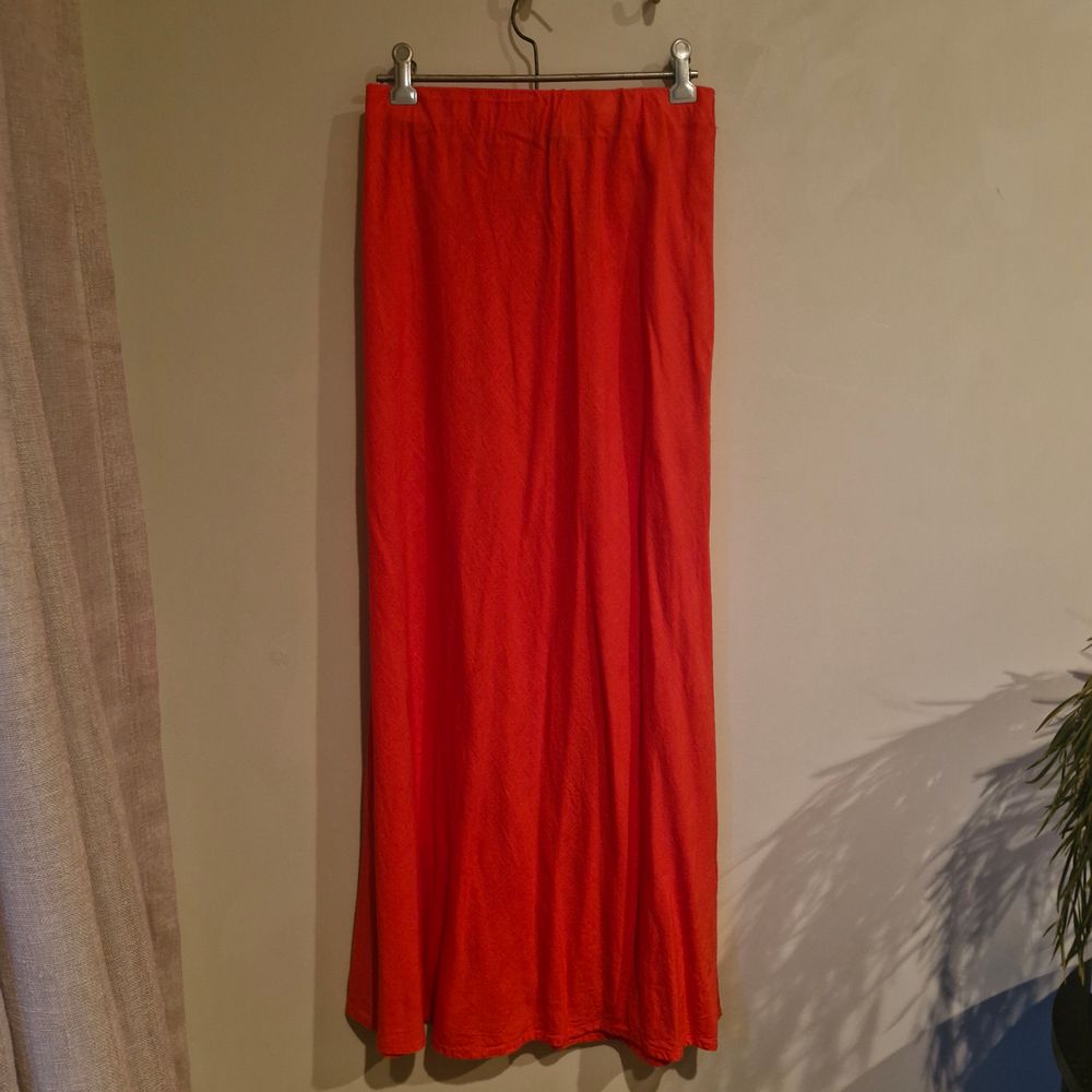 Dotti watermelon linen mix skirt. Size 8