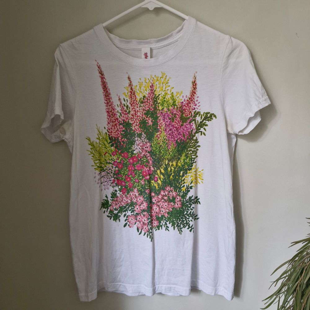 Sylvester White Floral T-Shirt