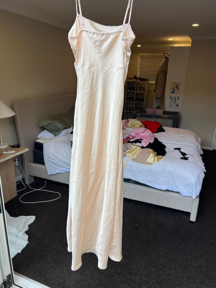 crepe maxi dress with sleeves Olivia crepe long sleeve maxi modest dress