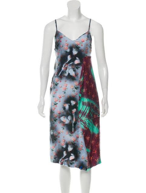 Acne Studios silk slip dress