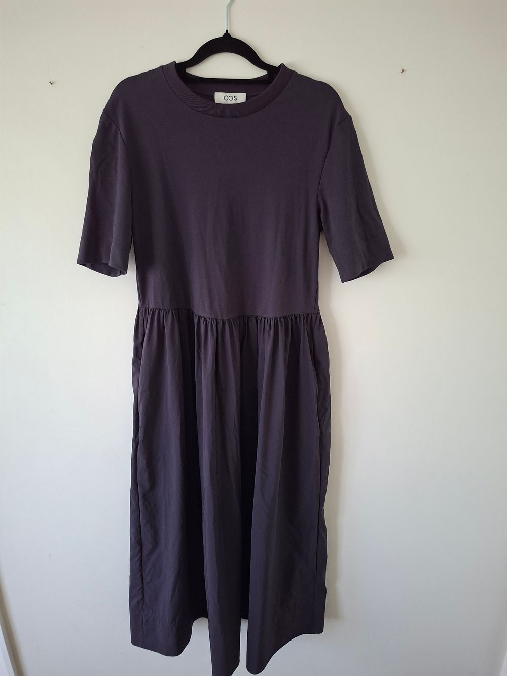COS Navy T shirt Dress