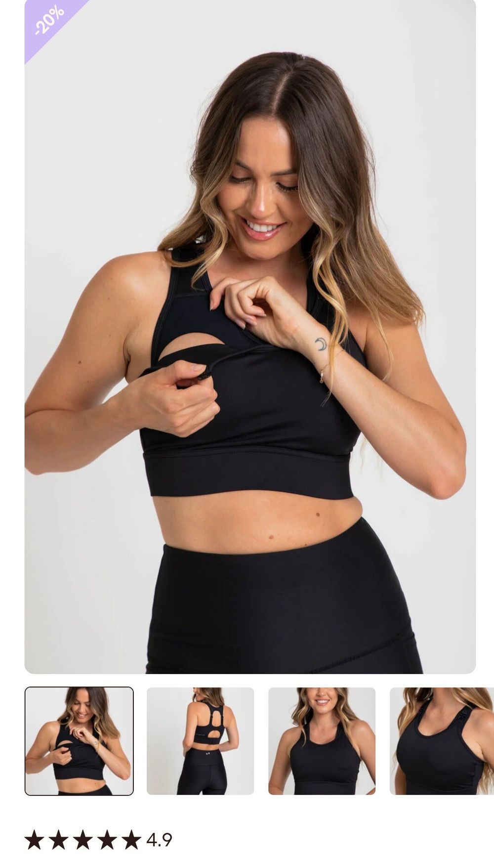 BNWT - 2 Kiss Active Max Support Maternity Bras