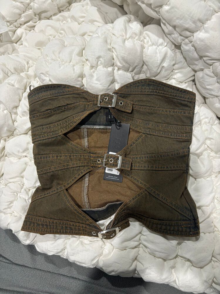 lioness corset brown