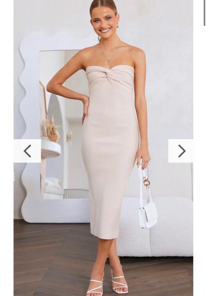 Billy J Boutique - Knitted Midi Dress on Designer Wardrobe