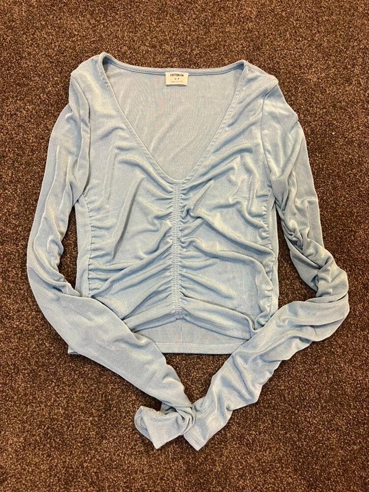 Rouched Long Sleeve