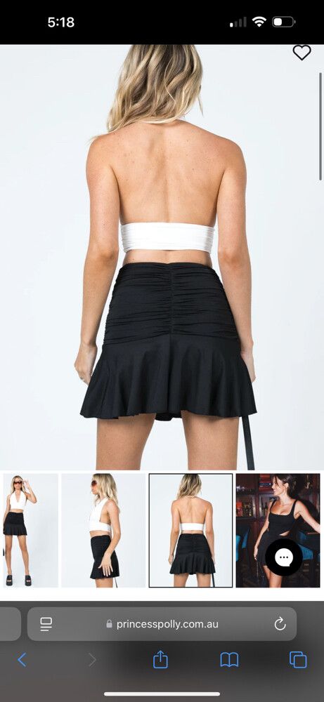 Black Mini Skirt