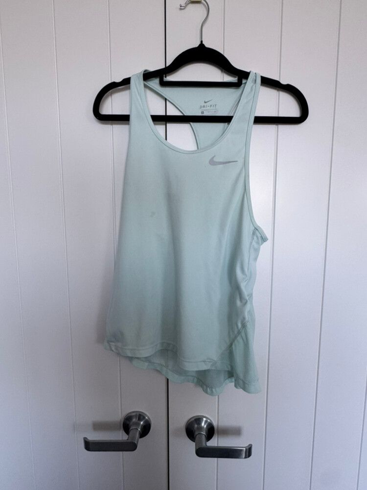 Nike Green/Blue Top Size S