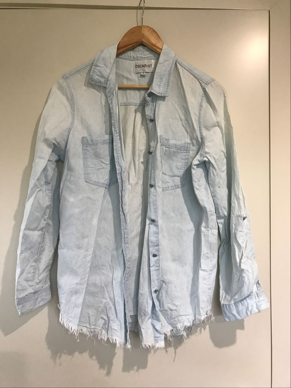 Washed Blue Shirt