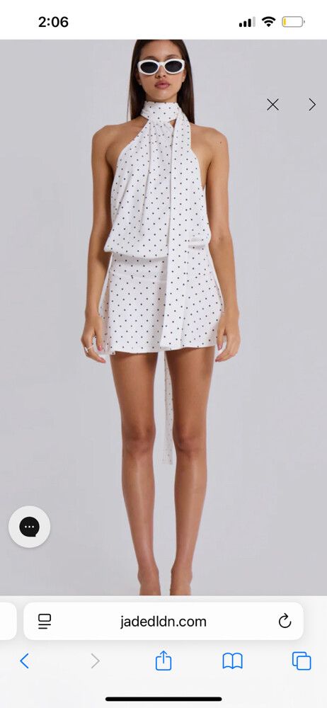 princess polly baby blue dress Jaded London Warped Lines Print Backless Mini Dress main image 1
