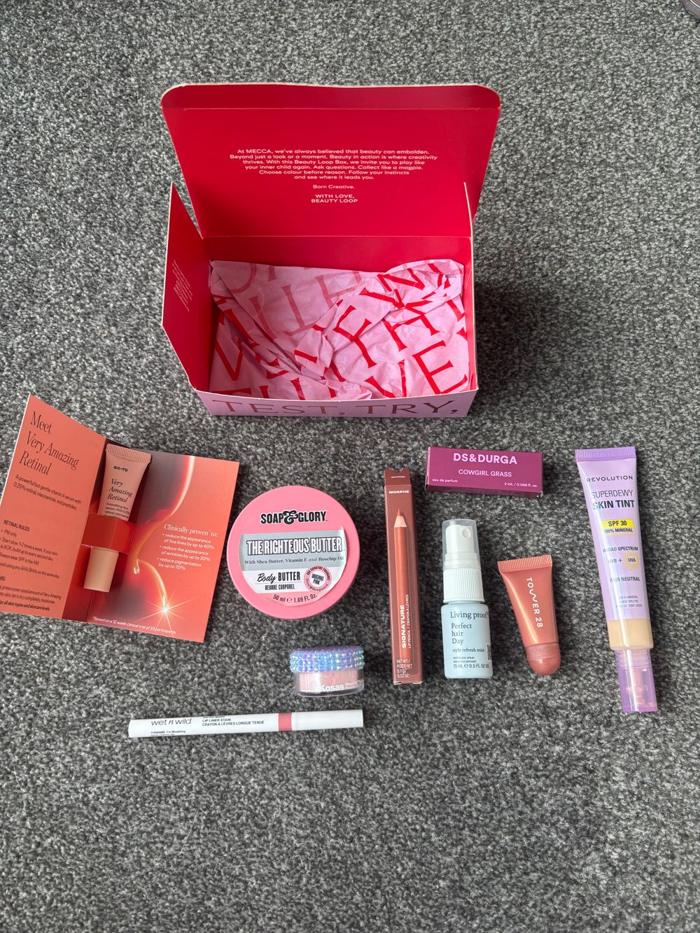 Mecca beauty loop + extras