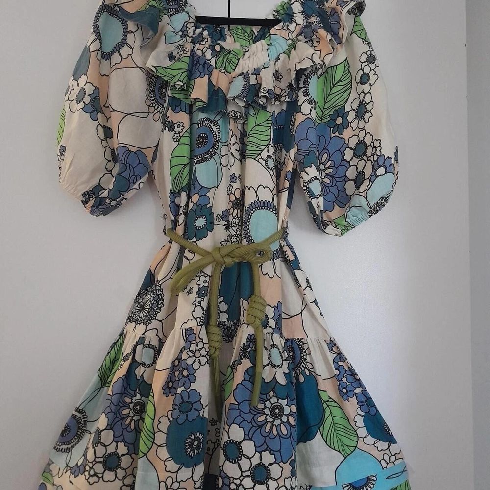 Alemais Farrah Ruffle Mini Dress