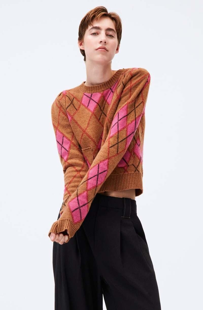 Ganni Harlequin Sweater