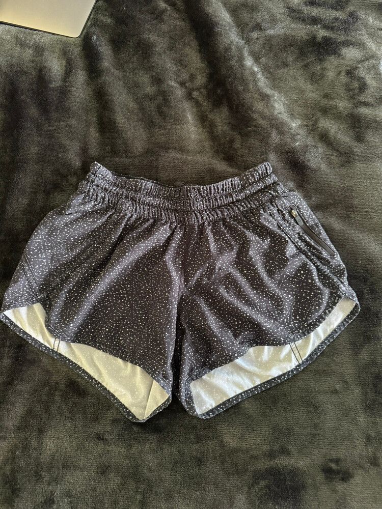 Lululemon Black White Shorts