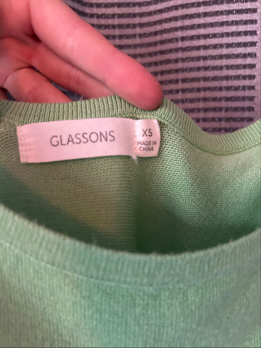 Glassons Green Knit Slip Dress