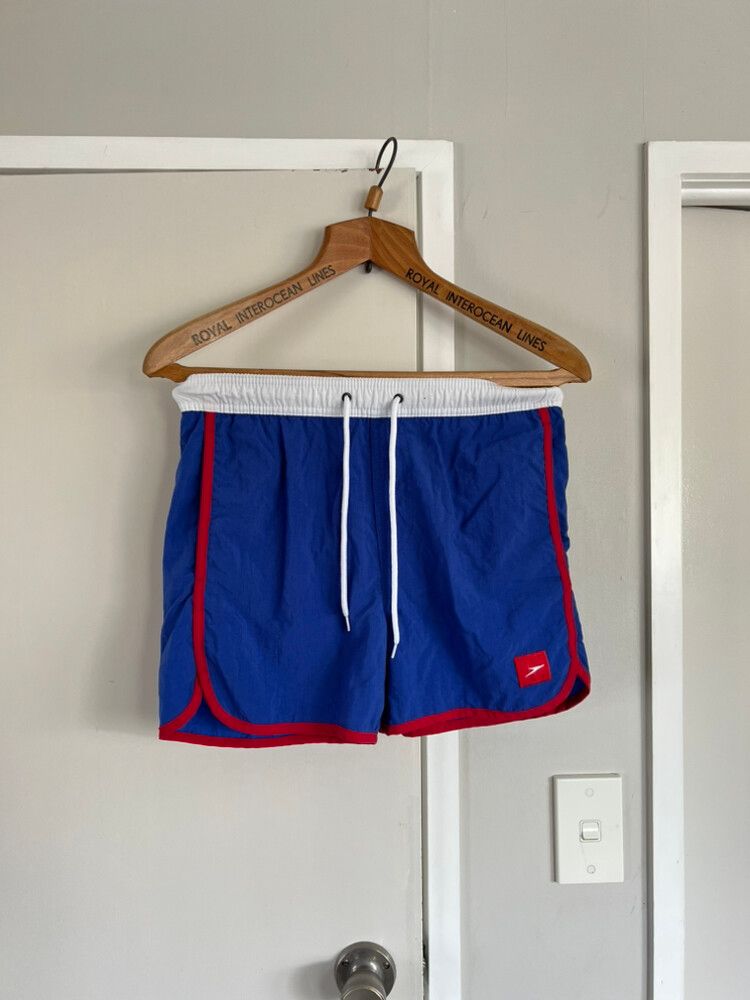 Speedo Blue Red Shorts