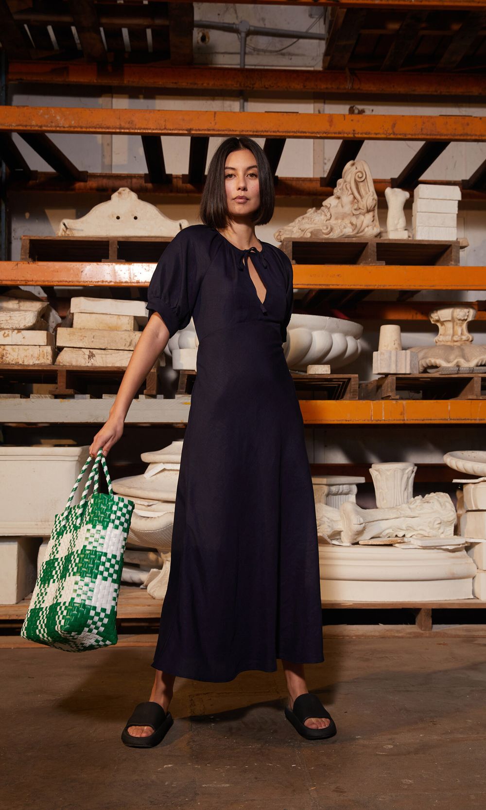 Ruby - Ruby Calli Linen Dress on Designer Wardrobe