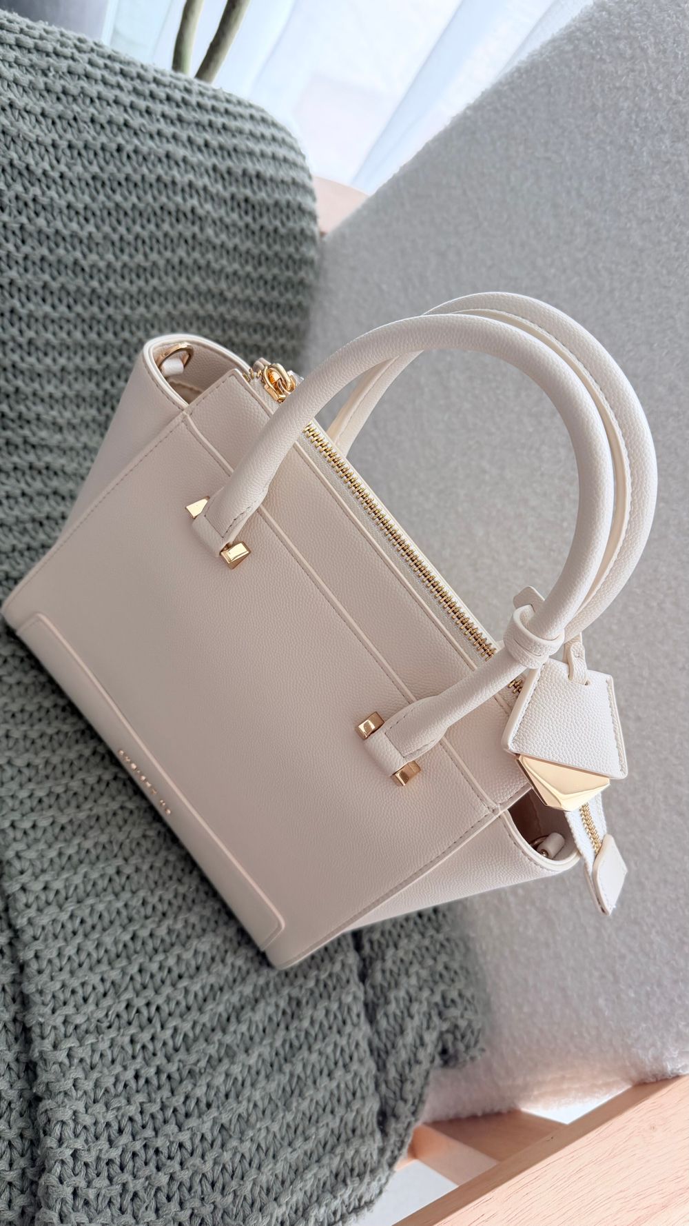 Christy Ng White Handbag