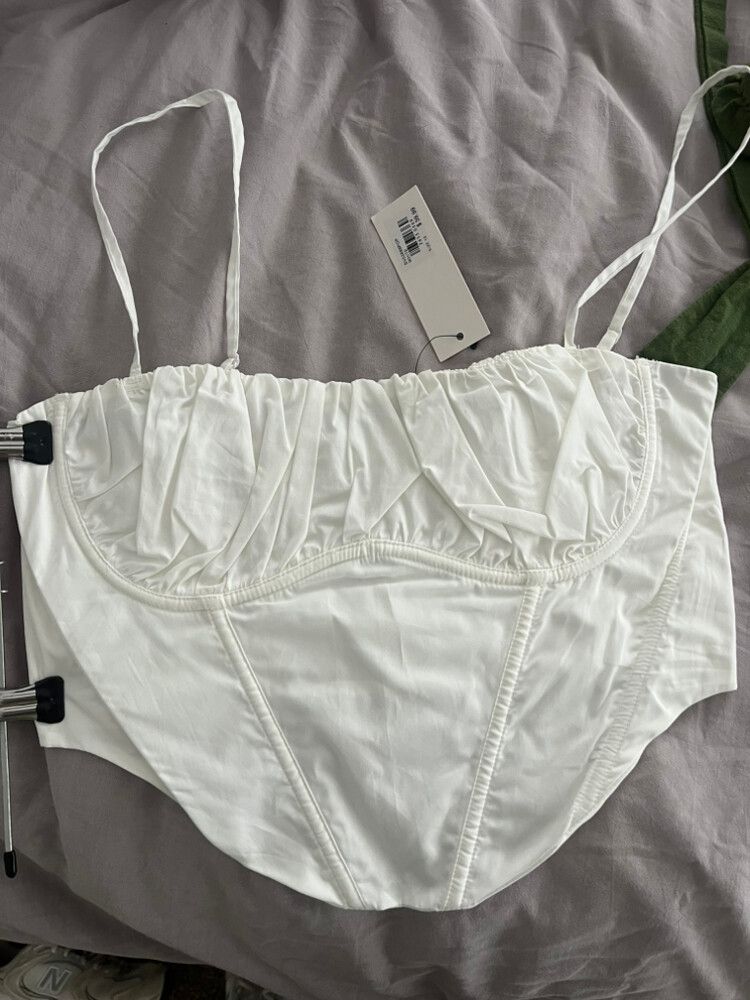 Glassons White Corset Top
