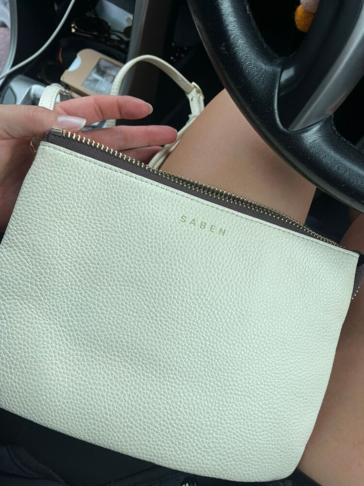Saben Cream Handbag