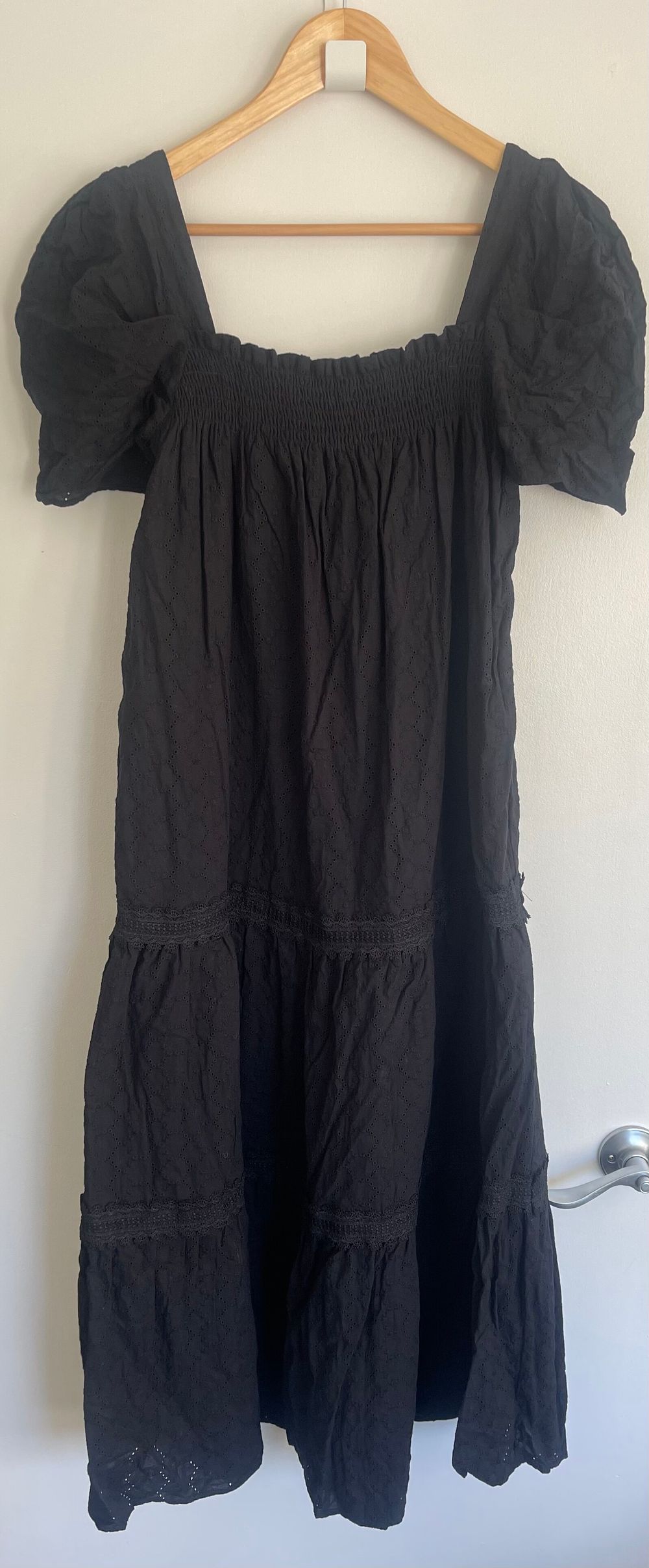 Curate By Trelise Cooper Black Tiered Dress