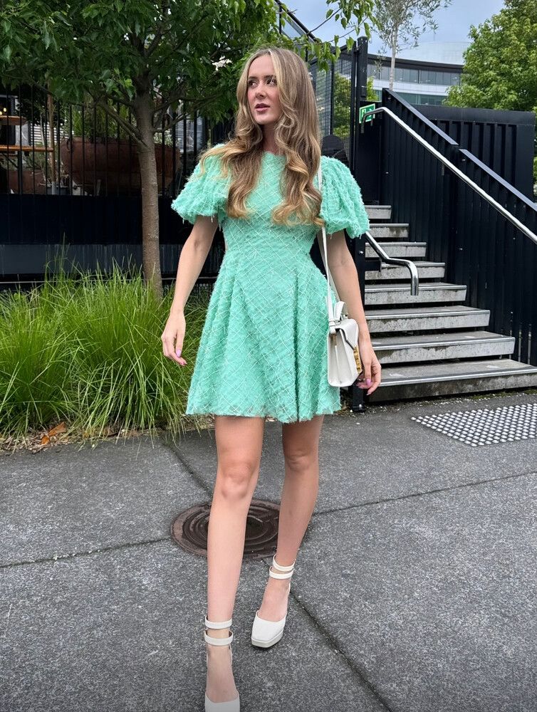 Aje - Aje Context Embellished Mini Dress on Designer Wardrobe