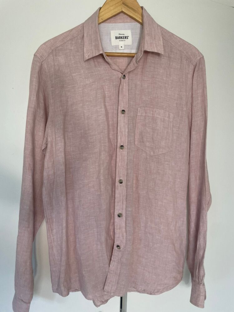 Barkers Pink Linen Shirt
