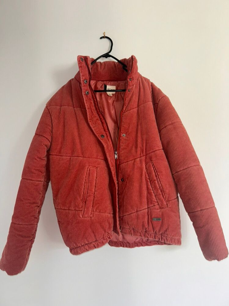 Roxy Coral Corduroy Puffer Jacket