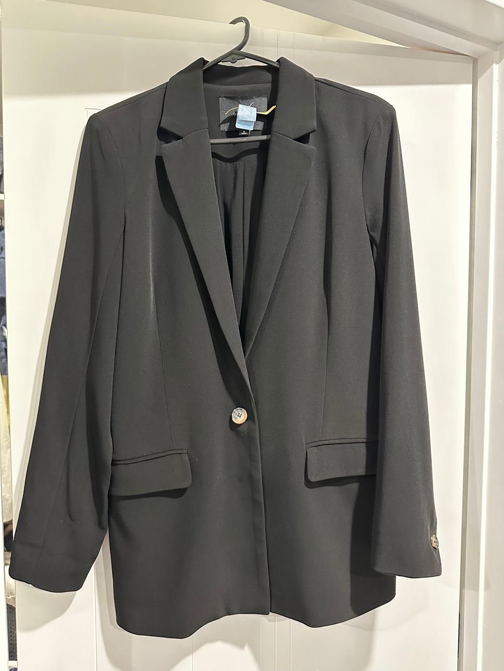 Glassons black relaxed fit blazer