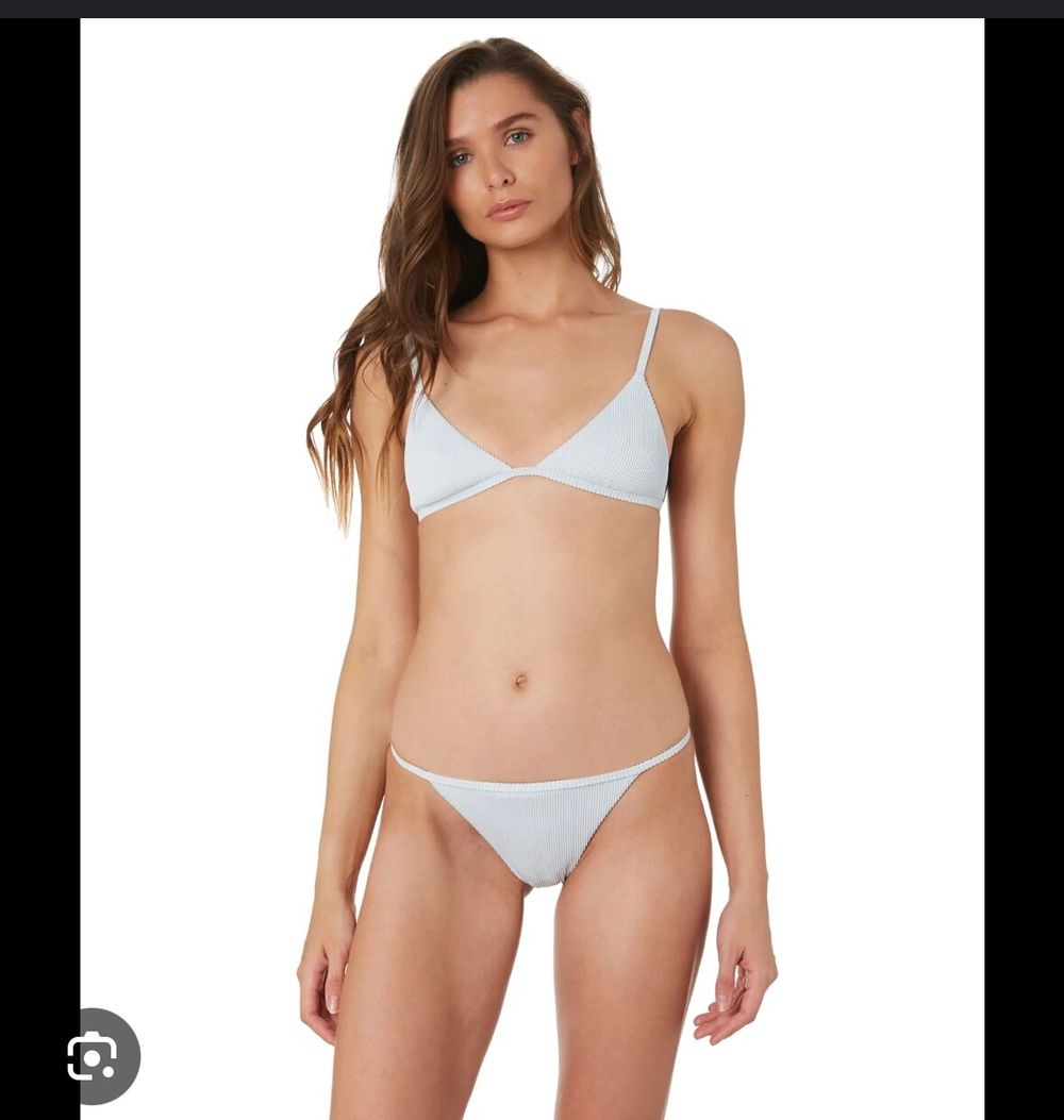 Zulu zephyr tri dip powder blue bikini