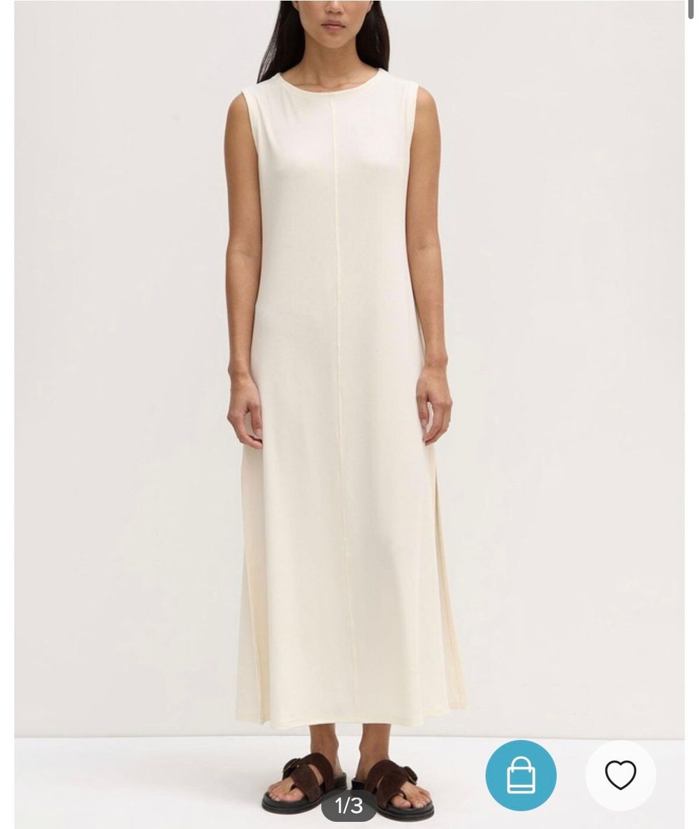 Assembly label Kerrie rib dress