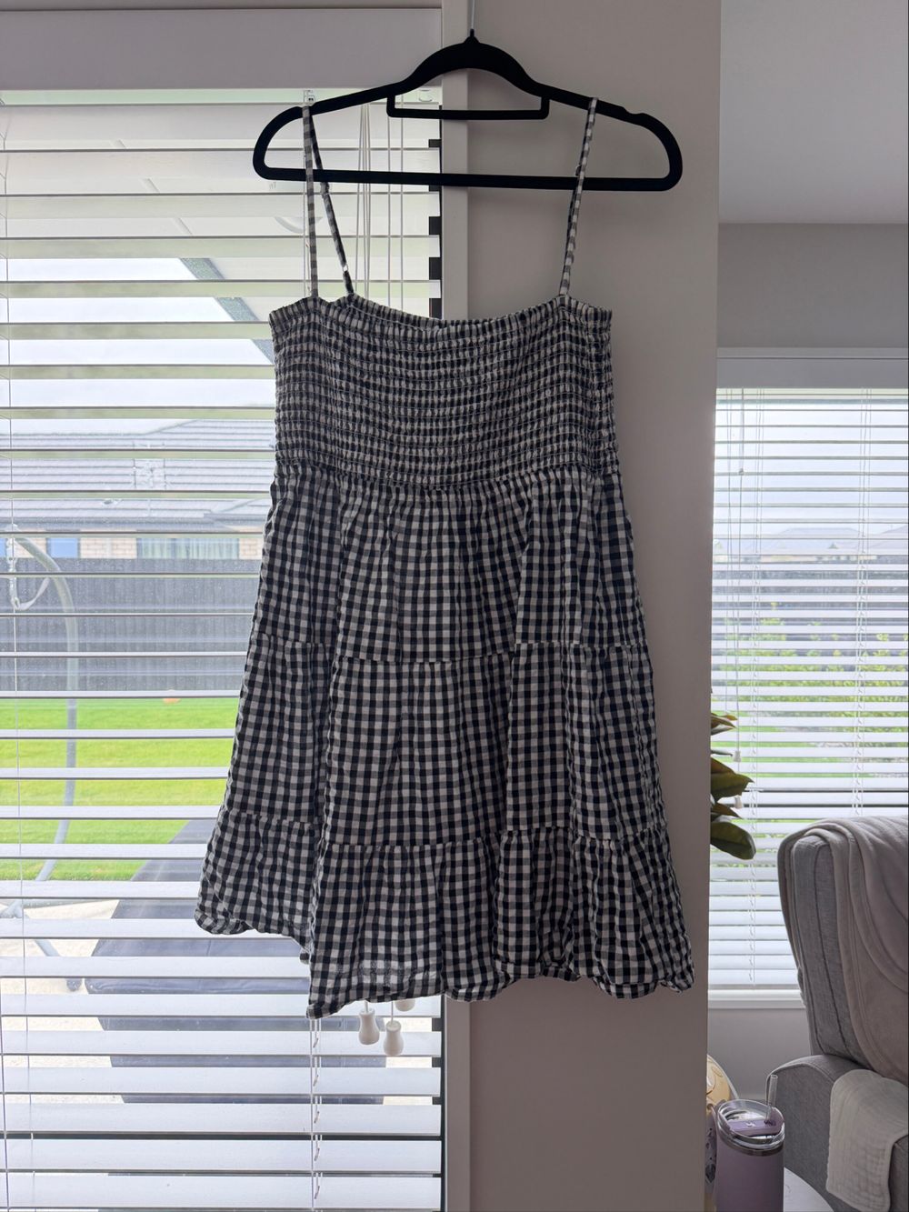 gingham dress