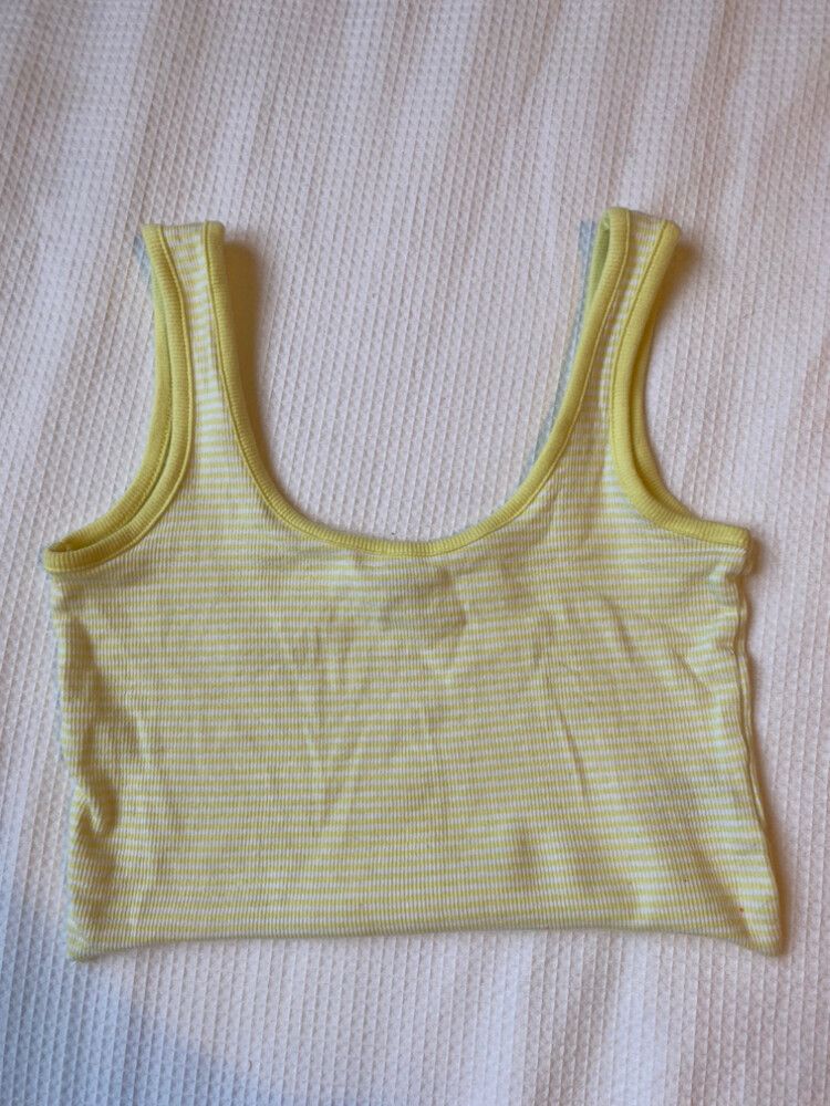 Cotton On Striped Crop Top