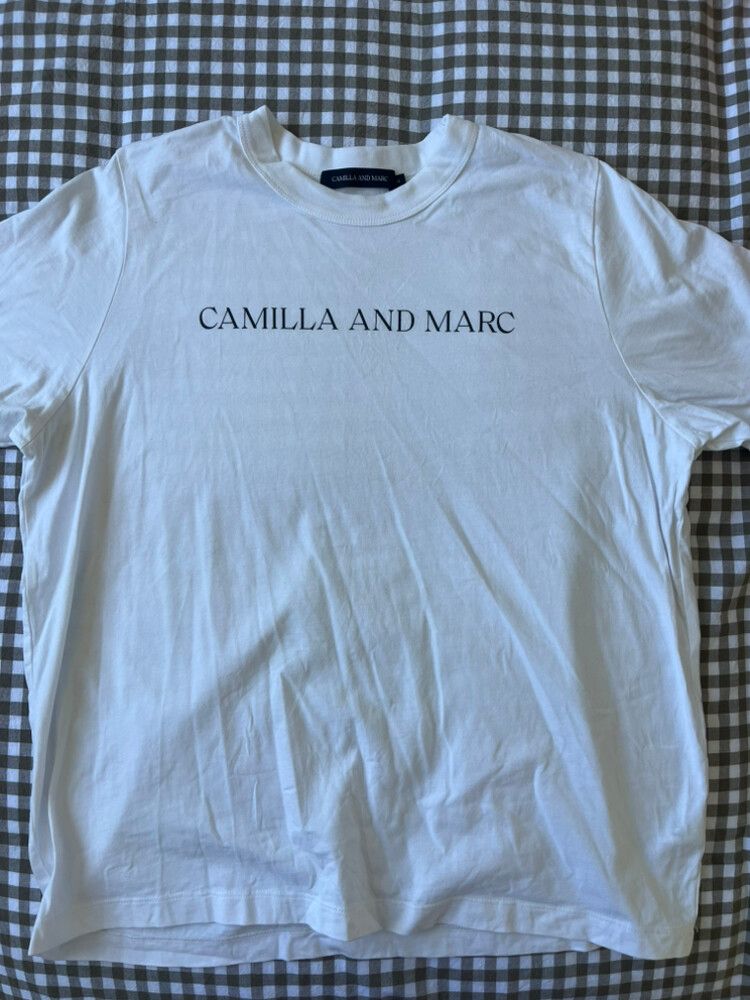 Camilla and Marc White T-Shirt