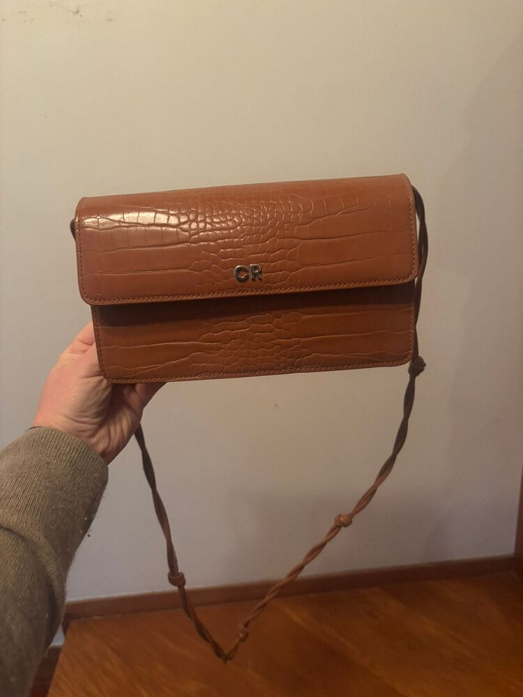 Country Road Brown Croc Bag
