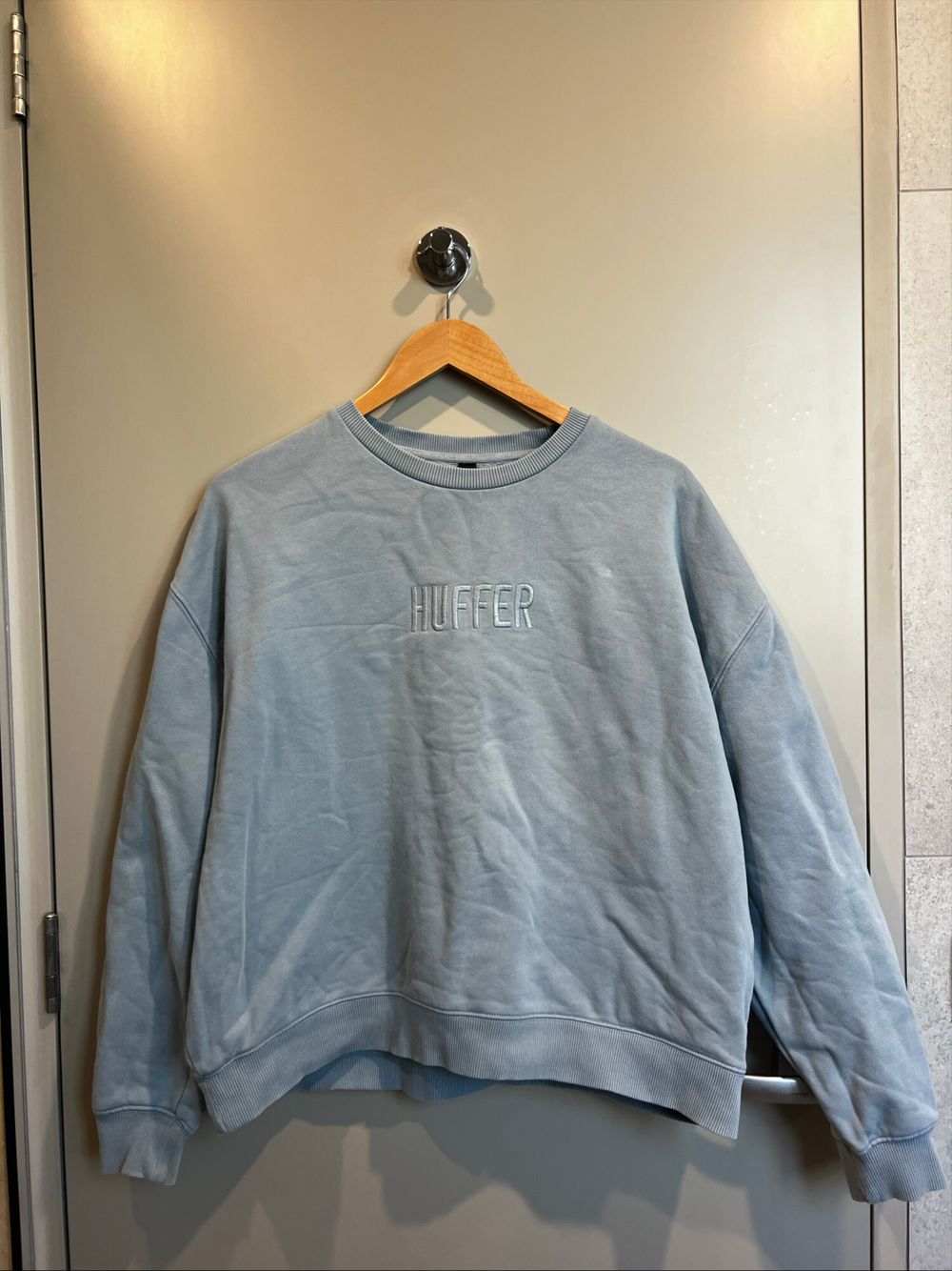 Huffer Blue Crewneck Sweatshirt